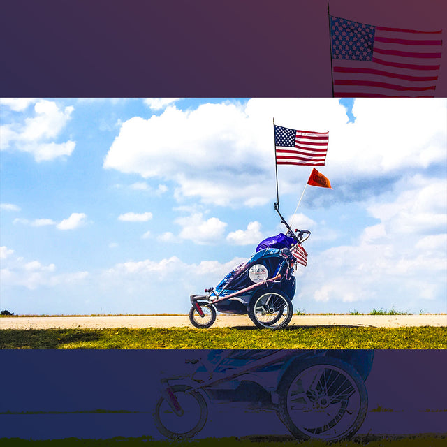 Live Ultralight Podcast EP 125 - A Man Pushes A Cart From Virginia To California: Paul Ferraro Interview
