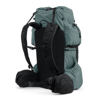 shadowlight backpack rear turned arctic blue