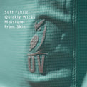 all-groups - Close view of sun shirt fabric with moisture wicking properties