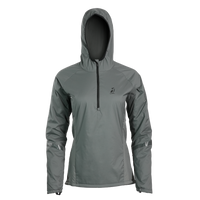 Women's gray Ventus Active Hoodie front view