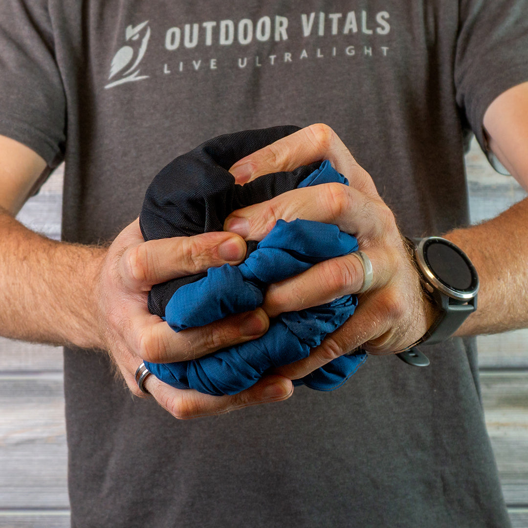 close view of Ventus Active Hoodie compressed size